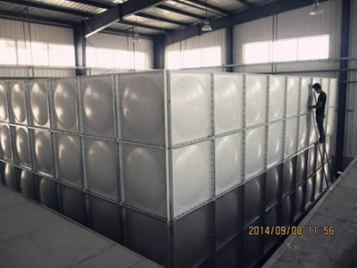鄂城玻璃钢拼装水箱